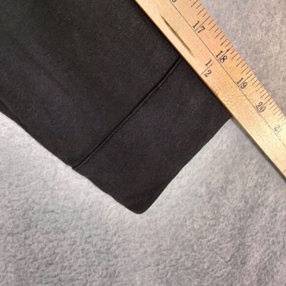 tyler boe Button Down Shirt Womens Size S Knit Black Stretch Hi-Lo Tunic Preppy - Picture 5 of 12